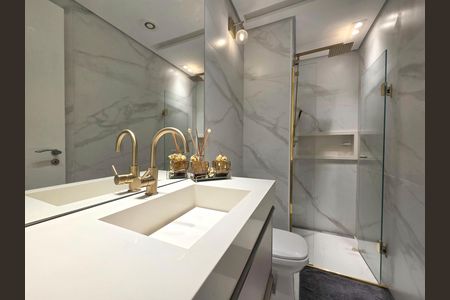 Apartamento para alugar com 48m², 1 quarto e 1 vaga Apartamento para alugar com 48m², 1 quarto e 1 vagaBanheiro