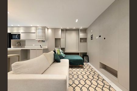 Apartamento para alugar com 48m², 1 quarto e 1 vaga Apartamento para alugar com 48m², 1 quarto e 1 vagaSala