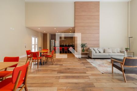 Apartamento para alugar com 48m², 1 quarto e 1 vaga Apartamento para alugar com 48m², 1 quarto e 1 vagaÁrea comum - Salão de festas