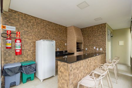 Apartamento para alugar com 44m², 2 quartos e 1 vaga Apartamento para alugar com 44m², 2 quartos e 1 vagaÁrea comum - Churrasqueira