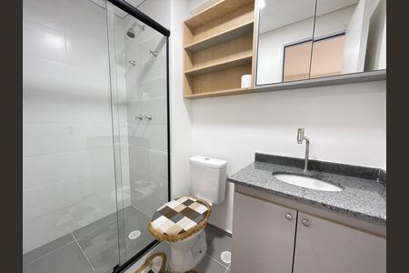 Apartamento para alugar com 33m², 1 quarto e sem vaga Apartamento para alugar com 33m², 1 quarto e sem vagaBanheiro