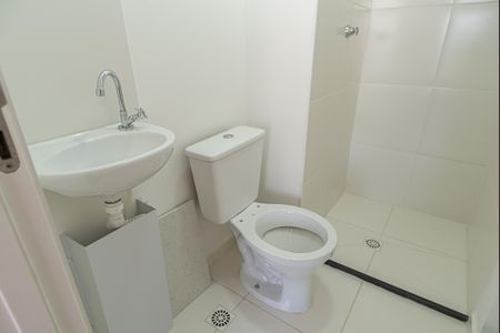 Studio para alugar com 24m², 1 quarto e sem vaga Studio para alugar com 24m², 1 quarto e sem vagaBanheiro