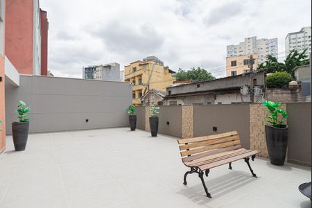 Studio para alugar com 24m², 1 quarto e sem vaga Studio para alugar com 24m², 1 quarto e sem vagaÁrea comum - Pátio