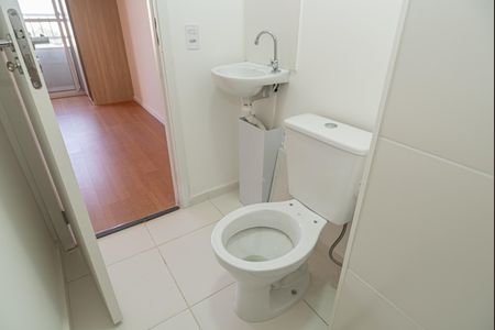 Studio para alugar com 24m², 1 quarto e sem vaga Studio para alugar com 24m², 1 quarto e sem vagaBanheiro