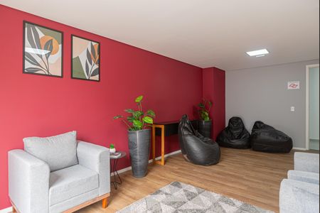 Studio para alugar com 24m², 1 quarto e sem vaga Studio para alugar com 24m², 1 quarto e sem vagaÁrea comum - Salão de festas