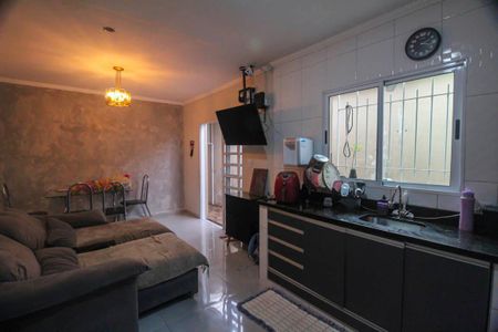 Sala/Cozinha de casa à venda com 2 quartos, 125m² em Jardim Vila Formosa, São Paulo