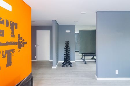 Apartamento para alugar com 39m², 2 quartos e 1 vaga Apartamento para alugar com 39m², 2 quartos e 1 vagaÁrea comum - Academia