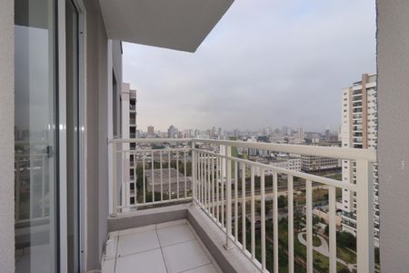 Sacada da Sala de apartamento para alugar com 2 quartos, 42m² em Jardim, Santo André