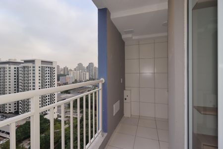 Sacada da Sala de apartamento para alugar com 2 quartos, 42m² em Jardim, Santo André