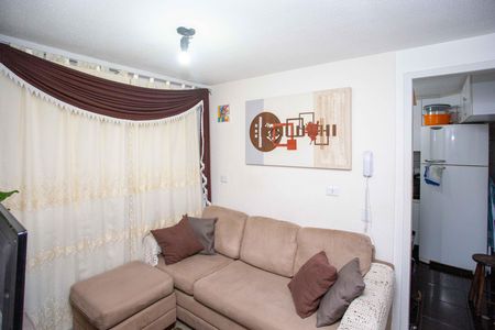 Sala  de apartamento à venda com 2 quartos, 40m² em Conceição, Diadema
