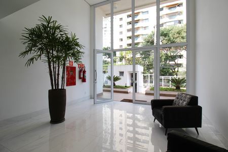 Apartamento para alugar com 40m², 1 quarto e 1 vagaHall