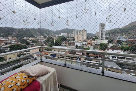 Varanda da Sala de apartamento à venda com 2 quartos, 90m² em Vital Brasil, Niterói