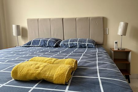 Quarto de apartamento para alugar com 1 quarto, 50m² em Ponta da Praia, Santos