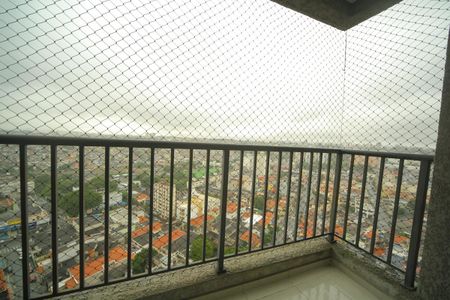 Varanda da Sala de apartamento para alugar com 2 quartos, 43m² em Vila Santa Luzia, São Bernardo do Campo