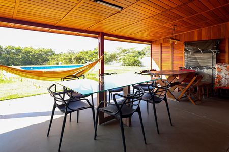Área gourmet de casa para alugar com 3 quartos, 1000m² em Recreio Campestre Internacional Viracopos Iii, Indaiatuba