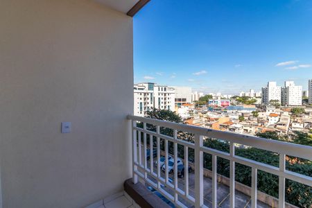 Varanda da Sala de apartamento para alugar com 3 quartos, 68m² em Vila Amalia (zona Norte), São Paulo