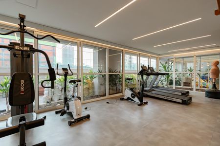Studio à venda com 27m², 1 quarto e sem vagaAcademia