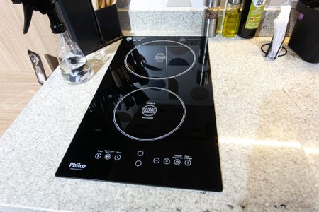 Cozinha - Cooktop de kitnet/studio para alugar com 1 quarto, 23m² em Tatuapé, São Paulo