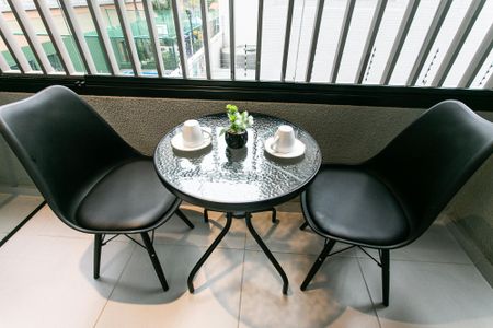 Varanda de kitnet/studio para alugar com 1 quarto, 23m² em Tatuapé, São Paulo
