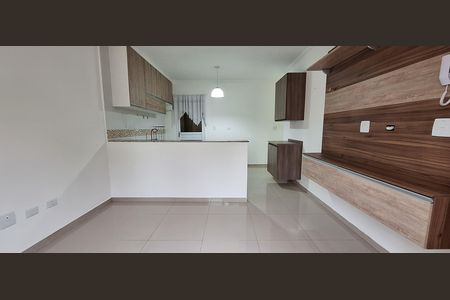 Sala de apartamento para alugar com 2 quartos, 50m² em Vila Alzira, Santo André