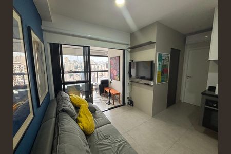 Sala de apartamento para alugar com 2 quartos, 45m² em Bela Vista, São Paulo
