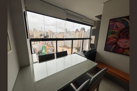 Sala de Jantar de apartamento para alugar com 2 quartos, 45m² em Bela Vista, São Paulo