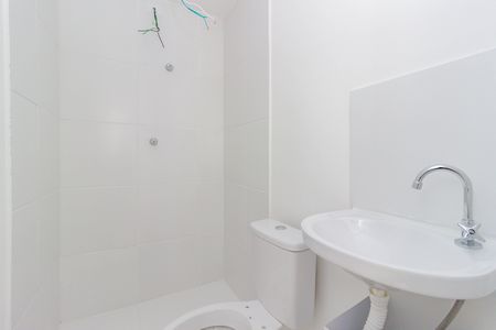 Banheiro de apartamento para alugar com 1 quarto, 19m² em Vila Jaguara, São Paulo