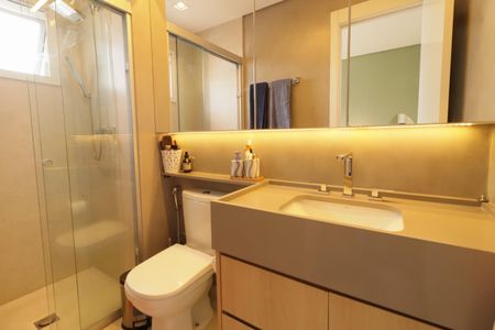 Apartamento à venda com 111m², 3 quartos e 2 vagasBanheiro da Suíte