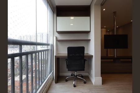 Varanda da Sala de apartamento para alugar com 2 quartos, 67m² em Parque Reboucas, São Paulo