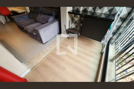 Sala de apartamento para alugar com 2 quartos, 68m² em Marapé, Santos