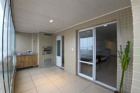 Sacada  de apartamento para alugar com 3 quartos, 116m² em Aviação, Praia Grande