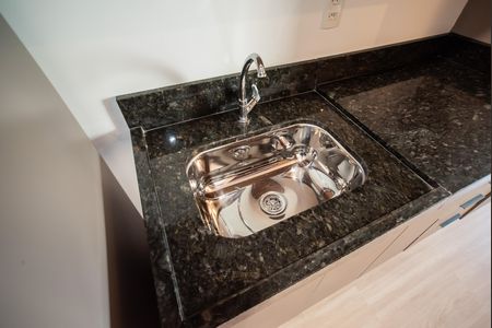 Studio à venda com 26m², 1 quarto e sem vaga Studio à venda com 26m², 1 quarto e sem vagaCozinha