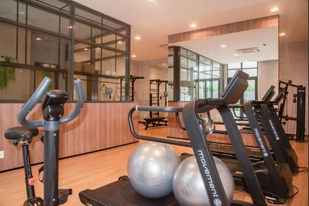 Studio à venda com 26m², 1 quarto e sem vaga Studio à venda com 26m², 1 quarto e sem vagaÁrea comum - Academia