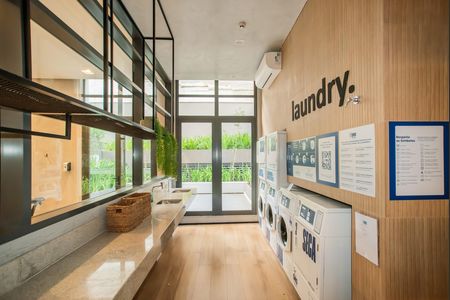 Studio à venda com 26m², 1 quarto e sem vaga Studio à venda com 26m², 1 quarto e sem vagaÁrea comum - Lavanderia