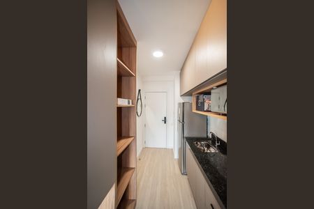 Studio à venda com 26m², 1 quarto e sem vaga Studio à venda com 26m², 1 quarto e sem vagaCozinha