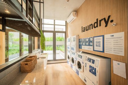Studio à venda com 26m², 1 quarto e sem vaga Studio à venda com 26m², 1 quarto e sem vagaÁrea comum - Lavanderia