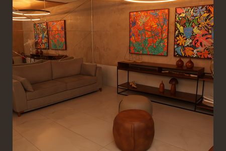 Apartamento à venda com 100m², 3 quartos e 2 vagasHall de entrada