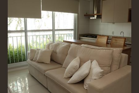 Sala de TV de apartamento para alugar com 3 quartos, 100m² em Setor Marista, Goiânia