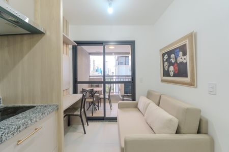 Apartamento para alugar com 27m², 1 quarto e sem vaga Apartamento para alugar com 27m², 1 quarto e sem vagaSala