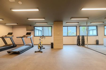 Apartamento para alugar com 27m², 1 quarto e sem vaga Apartamento para alugar com 27m², 1 quarto e sem vagaÁrea comum - Academia