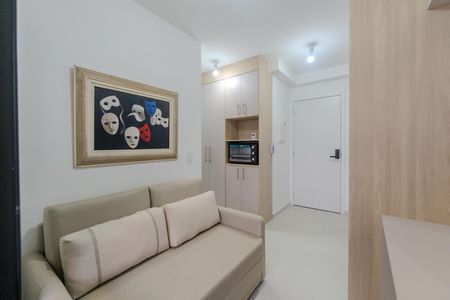 Sala de apartamento para alugar com 1 quarto, 27m² em Bela Vista, São Paulo