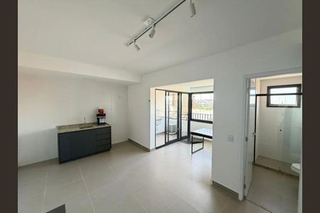 Cozinha de apartamento para alugar com 1 quarto, 44m² em Granja Marileusa, Uberlândia