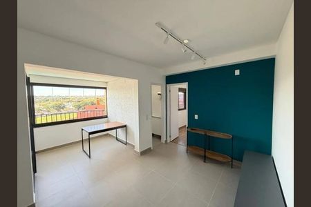 Sala de apartamento para alugar com 1 quarto, 44m² em Granja Marileusa, Uberlândia