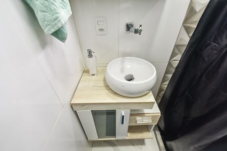 Apartamento para alugar com 110m², 3 quartos e sem vaga Apartamento para alugar com 110m², 3 quartos e sem vagaBanheiro da suíte 1