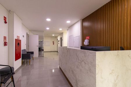 Apartamento para alugar com 34m², 1 quarto e sem vaga Apartamento para alugar com 34m², 1 quarto e sem vagaHall de entrada