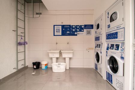 Apartamento para alugar com 34m², 1 quarto e sem vaga Apartamento para alugar com 34m², 1 quarto e sem vagaLavanderia