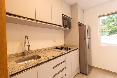 Detalhe da cozinha de apartamento para alugar com 1 quarto, 34m² em Vila Izabel, Curitiba
