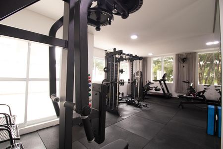Apartamento para alugar com 34m², 1 quarto e sem vaga Apartamento para alugar com 34m², 1 quarto e sem vagaÁrea comum - Academia