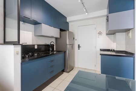 Cozinha de apartamento para alugar com 2 quartos, 34m² em Barra Funda, São Paulo