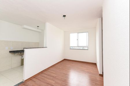 Sala de apartamento para alugar com 2 quartos, 45m² em Bairro da Glória, Contagem